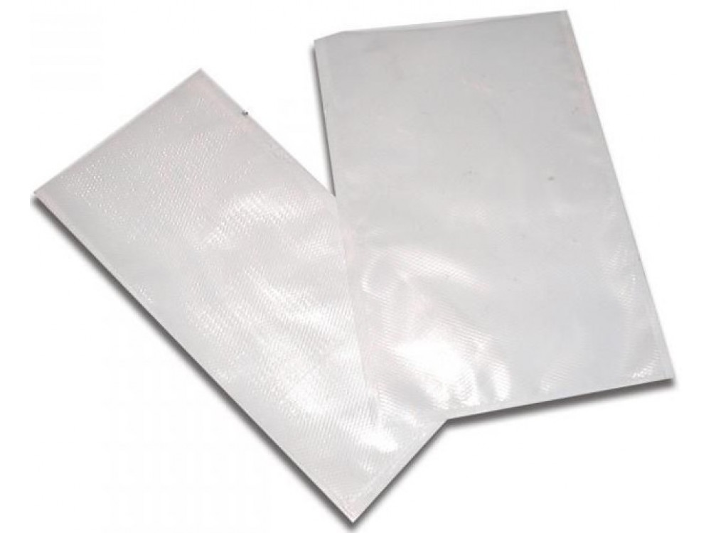 Omcan 21468 100 Pcs 6" x 12" Embossed Vacuum Packaging Bag