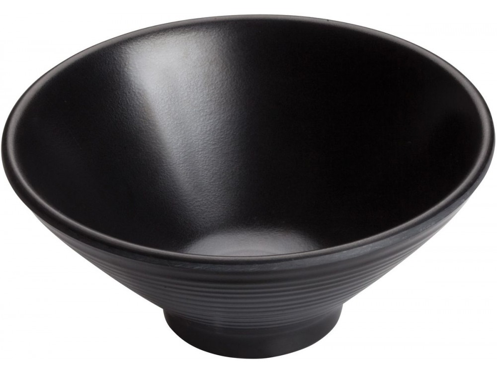 Winco WDM014-301 Black 24 pcs/case 5-3/8" Diameter Melamine Bowl