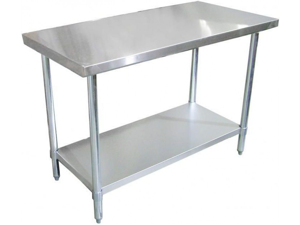 Omcan 22063 24" x 24" Stainless Steel Work Table