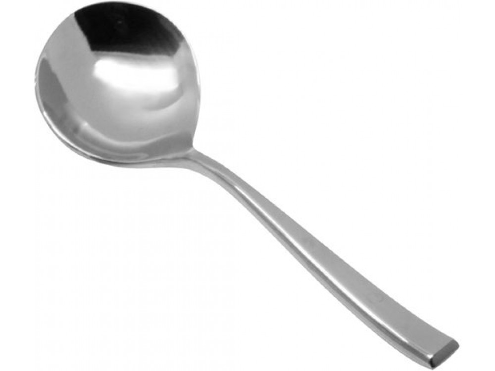 Winco Z-IS-04 Cadenza 7.19"L Isola Boullion Spoon
