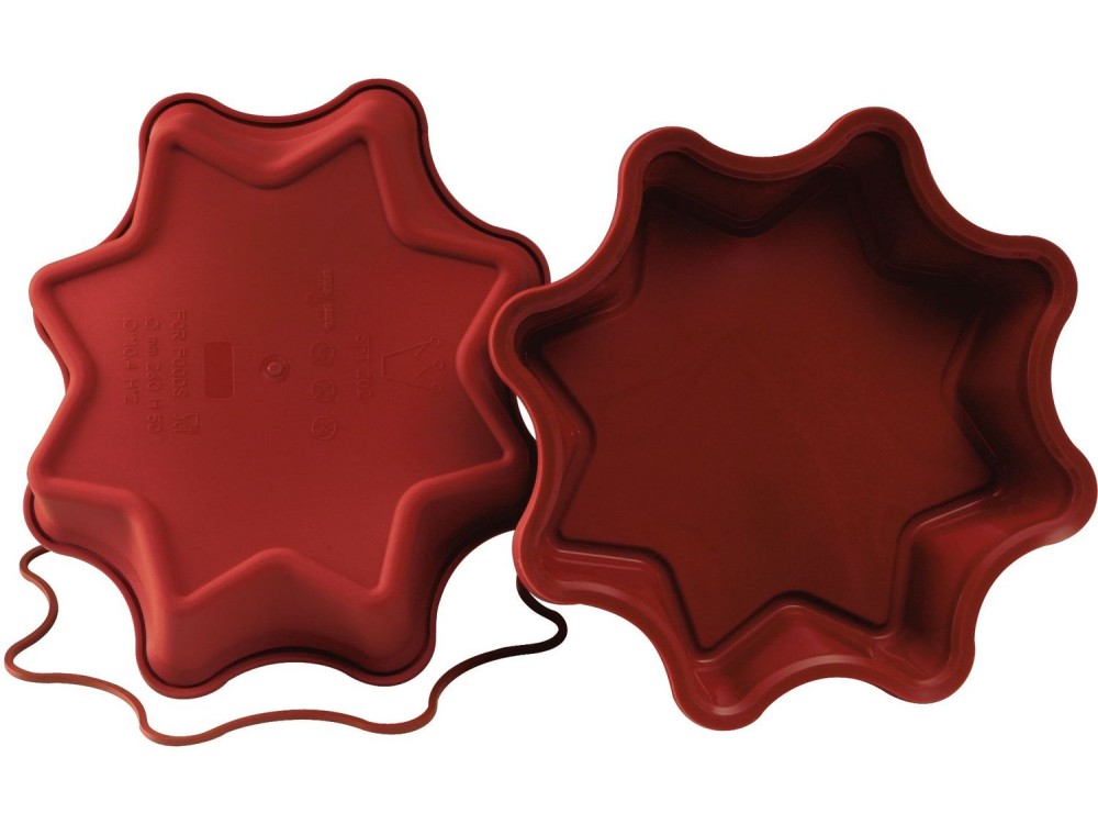 Silikomart SFT202 60.87 oz. Big Star Silicone Mold