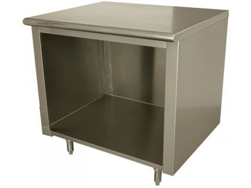 Advance Tabco EB-SS-363 36"W x 36"D Open Base Flat Top Work Table