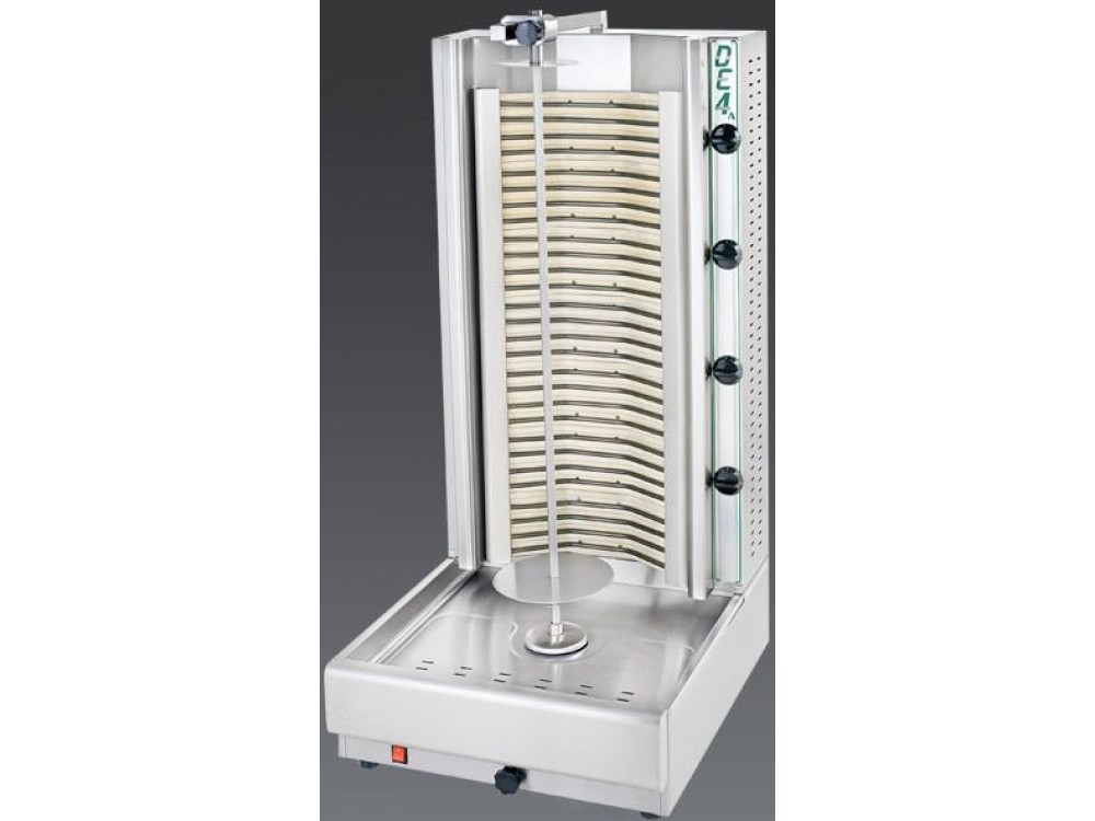 Visvardis DE4 A 155-200 lbs. Electric Gyro and Shawarma Machine