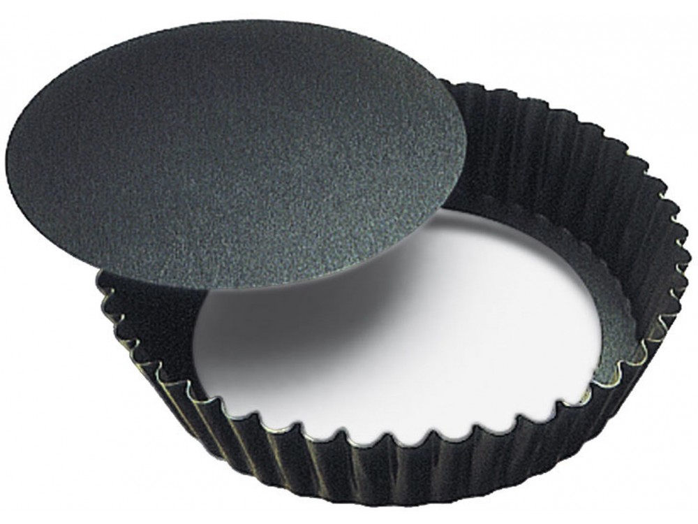 GOBEL 224840 9.7"Dia. Non-Stick Round Fluted Cake Mold