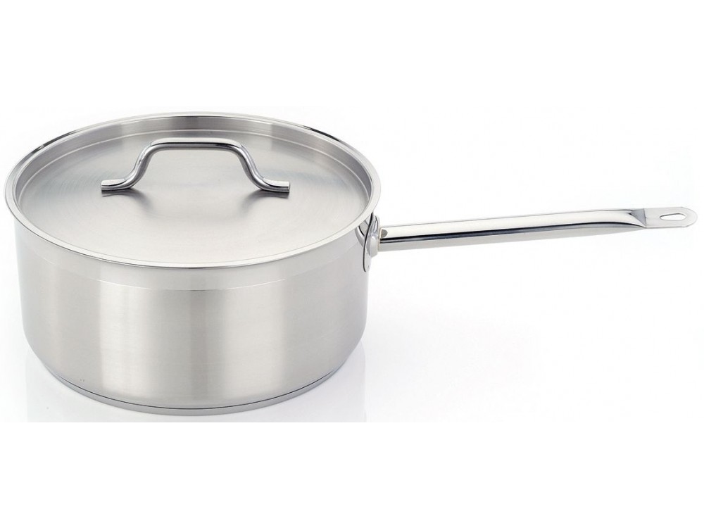 Homichef HOM402412 9.5"Dia. Low Sauce Pan with Extra Handle