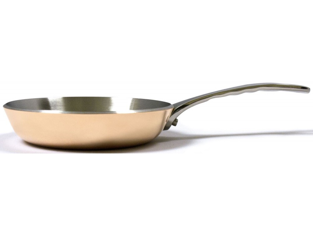 Eurodib 3214101 4"Dia Mini Copper Fry Pan