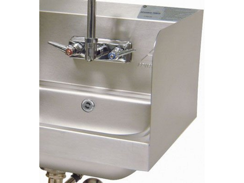 Advance Tabco 7-PS-16D 23-3/8" X 9-3/4" Welded One Side Splash