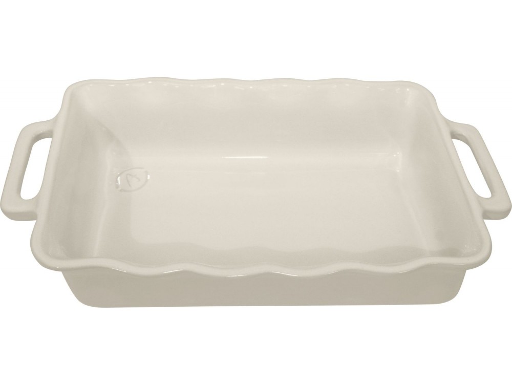 Appolia 141037507 4Ltr. White Rectangular Baking Dish