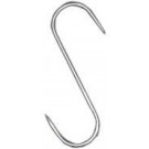 Omcan 10498 12Pcs 6 1/4 X 1/4" Stainless Steel "S" Hook