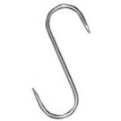 Omcan 10499 12Pcs 7" x 1/4" Stainless Steel "S" Hook