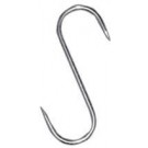 Omcan 10501 12Pcs 7 3/4" x 7/16" Stainless Steel "S" Hook