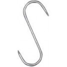 Omcan 10509 12Pcs 3 x 3/16" Stainless Steel "S" Hook
