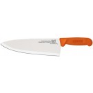 Omcan 12137 Orange Polypropylene Handle 10" Medium Cook Knife