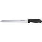 Omcan 12738 Black Polypropylene Handle 10" Slicer Narrow Blade Knife