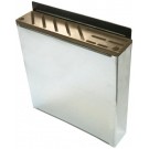 Omcan 12933 Tan Plastic Insert Stainless Steel Knife Rack