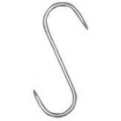 Omcan 17766 12Pcs 1/2 x 1/4" Stainless Steel "S" Hook