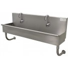 Advance Tabco 19-18-40EF 8" Deep 16 Gauge Electronic Operated Square Corner Hand Sink