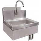 Omcan 22288 Hand Sink with Knee Valve Assembly