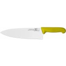 Omcan 23881 Yellow Super Fiber Handle 10" Medium Cook Knife