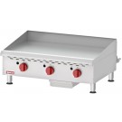 Omcan CE-CN-G36TPF 90,000 BTU Thermostatic Countertop Natural Gas Griddle