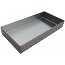 Omcan 43500 8" x 30" x 2" Stainless Steel Tapered Pan