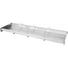 Omcan 44113 28.5" x 10.75" Reversible Stainless Steel Tray