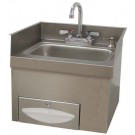 Advance Tabco 7-PS-42A Deck Mounted Gooseneck Faucet with Aerator Recessed Hand Sink