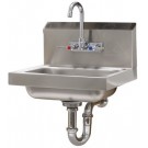 Advance Tabco 7-PS-54 17.25" X 15.25" X 13" Wall Mounted Hand Sink