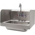 Advance Tabco 7-PS-66 7.75"H Side Splash Wall Mounted Hand Sink