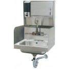 Advance Tabco 7-PS-87 7.75"H Side Splash Wall Mounted Hand Sink