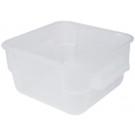 Omcan 80240 2 QT Translucent Square Food Storage Container
