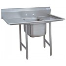 Advance Tabco 93-81-20-36RL 94"L 16 Gauge Standard Deep Drawn Regaline Sink