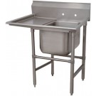 Advance Tabco 94-21-20-36L 62"L Left-Hand Drainboard Spec-Line Regaline Sink