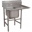 Advance Tabco 94-21-20-18R 44"L Right-Hand Drainboard Spec-Line Regaline Sink