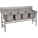 Advance Tabco 94-44-96 113"L 14 Gauge Spec-Line Regaline Sink
