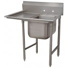 Advance Tabco 9-21-20-36L 62"L Left-Hand Drainboard Regaline Sink