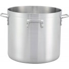 Winco ALHP-160H Precision 160 Quart Aluminum Stock Pot with 4 Handles