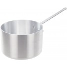 Winco ASP-8SW 8 1/2 Quart Straight-Sided Aluminum Sauce Pans