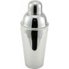 Winco BL-3P 16oz Classic Bar Shaker 3 Piece Set