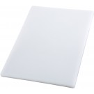 Winco CBH-1520 15" x 20" x 3/4 White Rectangular Cutting Board