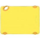 Winco CBK-1520YL Statik Series 15" x 20" Yellow Cutting Board
