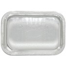 Winco CMT-1812 Rectangular Chrome-Plated 18" x 12-1/2" Serving Tray