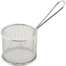Winco FBM-32R Round 3-3/4 x 2-7/8 Mini Serving Basket