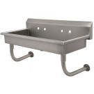 Advance Tabco FC-WM-40-ADA 40"L 5" Deep 16 Gauge Manual Operated A.D.A. Multiwash Hand Sink