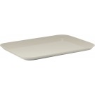 Winco FGMT-0926C Cream 9" x 26" Fiberglass Market Tray