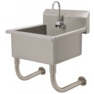 Advance Tabco FS-WM-2721EF 27"L 12" Deep 14 Gauge Electronic Operated Hand Sink