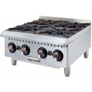 Winco GHP-4 Spectrum Gas 4 Open Burner Hot Plate