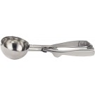 Winco ISS-10 10 Scoop Size Stainless Steel Squeeze Disher/Portioner