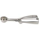 Winco ISS-70 70 Scoop Size Stainless Steel Squeeze Disher/Portioner