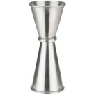 Winco J-8 .Japanese-Style Stainless Steel 1 x 1-1/4 Oz Jigger
